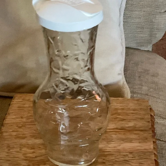 Vintage Good Seasons Glass Cruet Vine Pattern - Picture 4 of 12